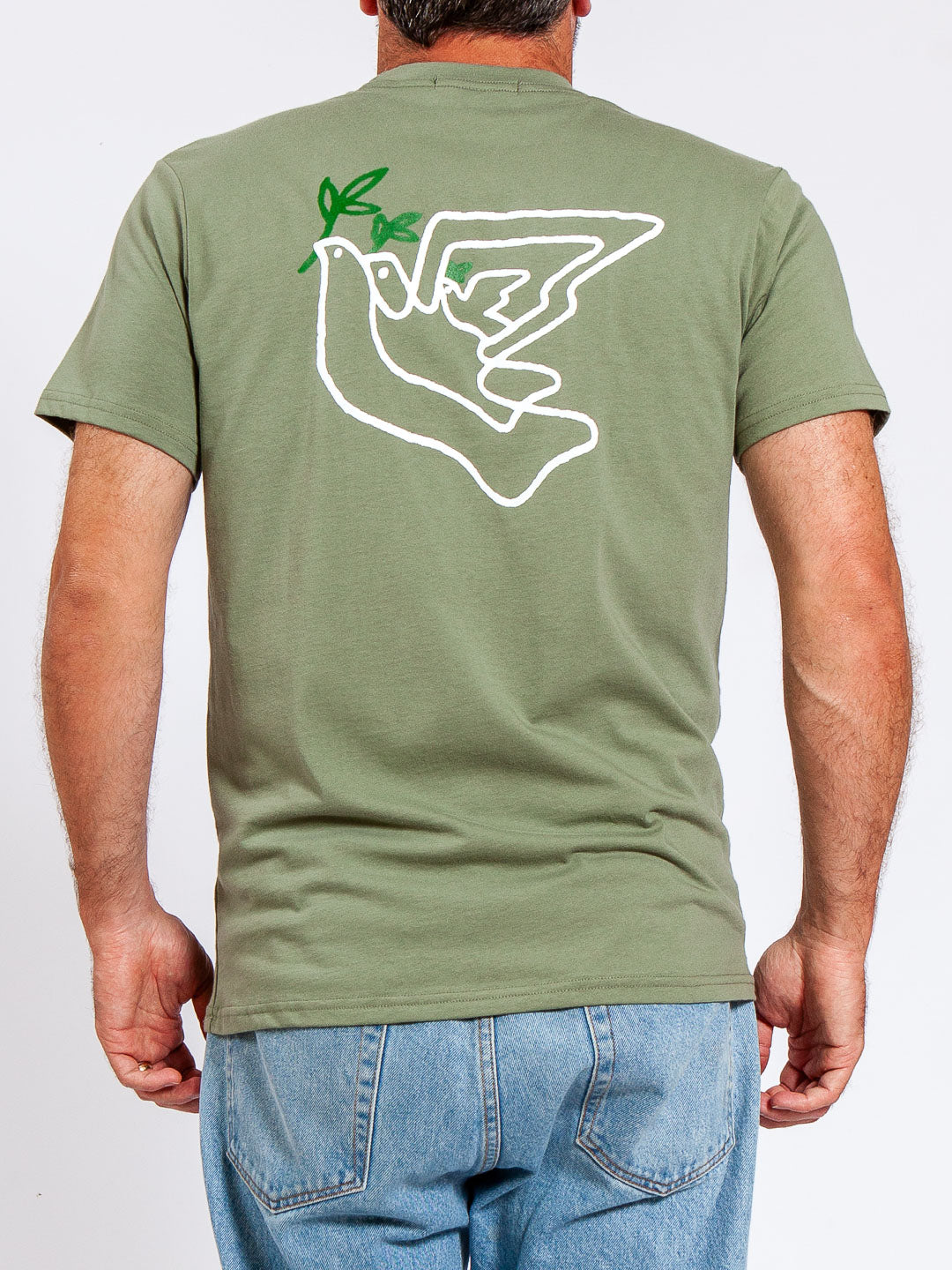 Doves Tee Olive-Culk