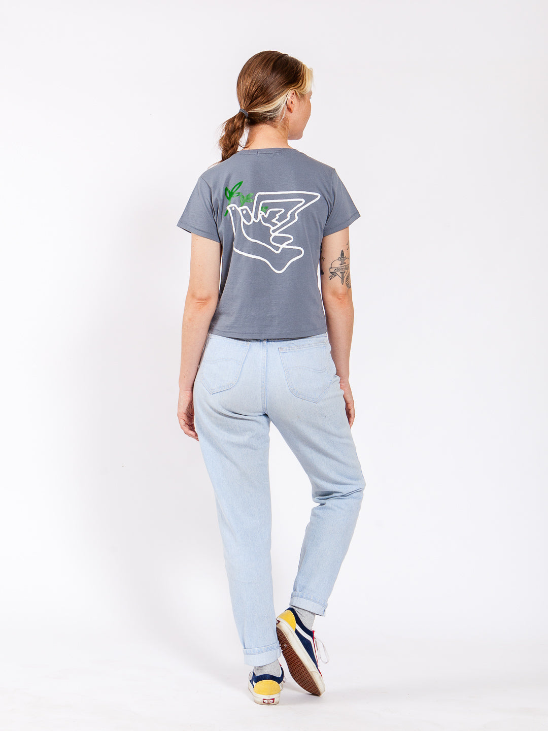 Doves Women's Tee Blue Haze-Culk