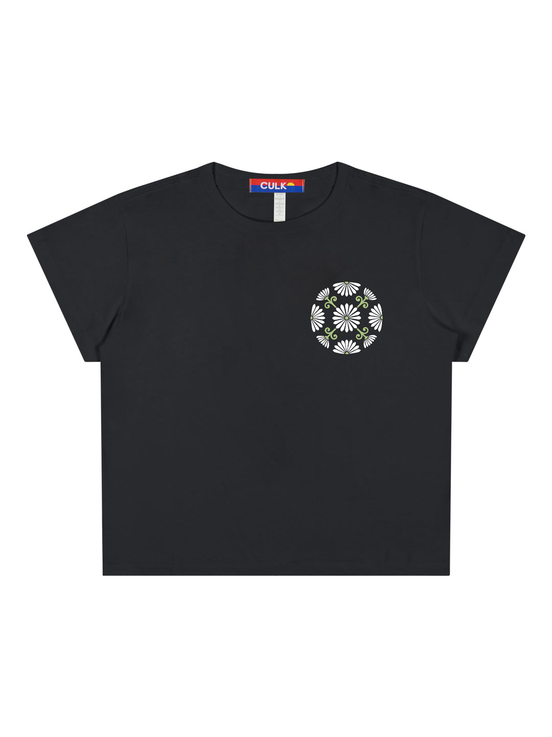 Garden Wheel Women's Tee Black-Culk