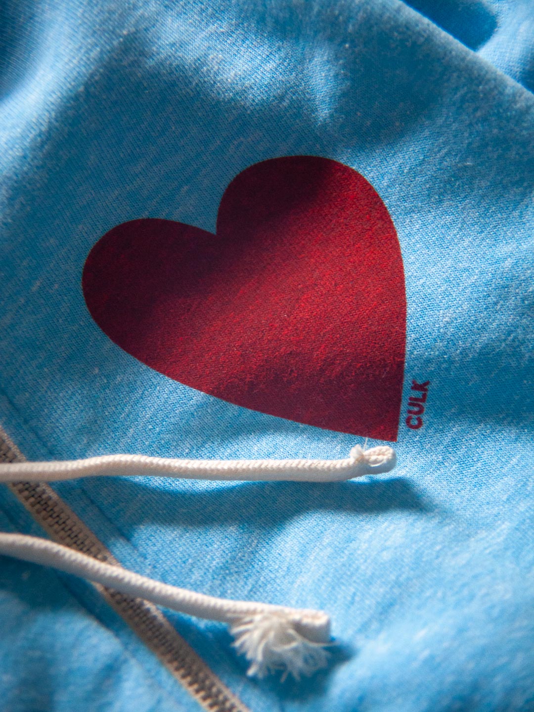 Love Zip-up Hoodie Tri-Blue-Culk