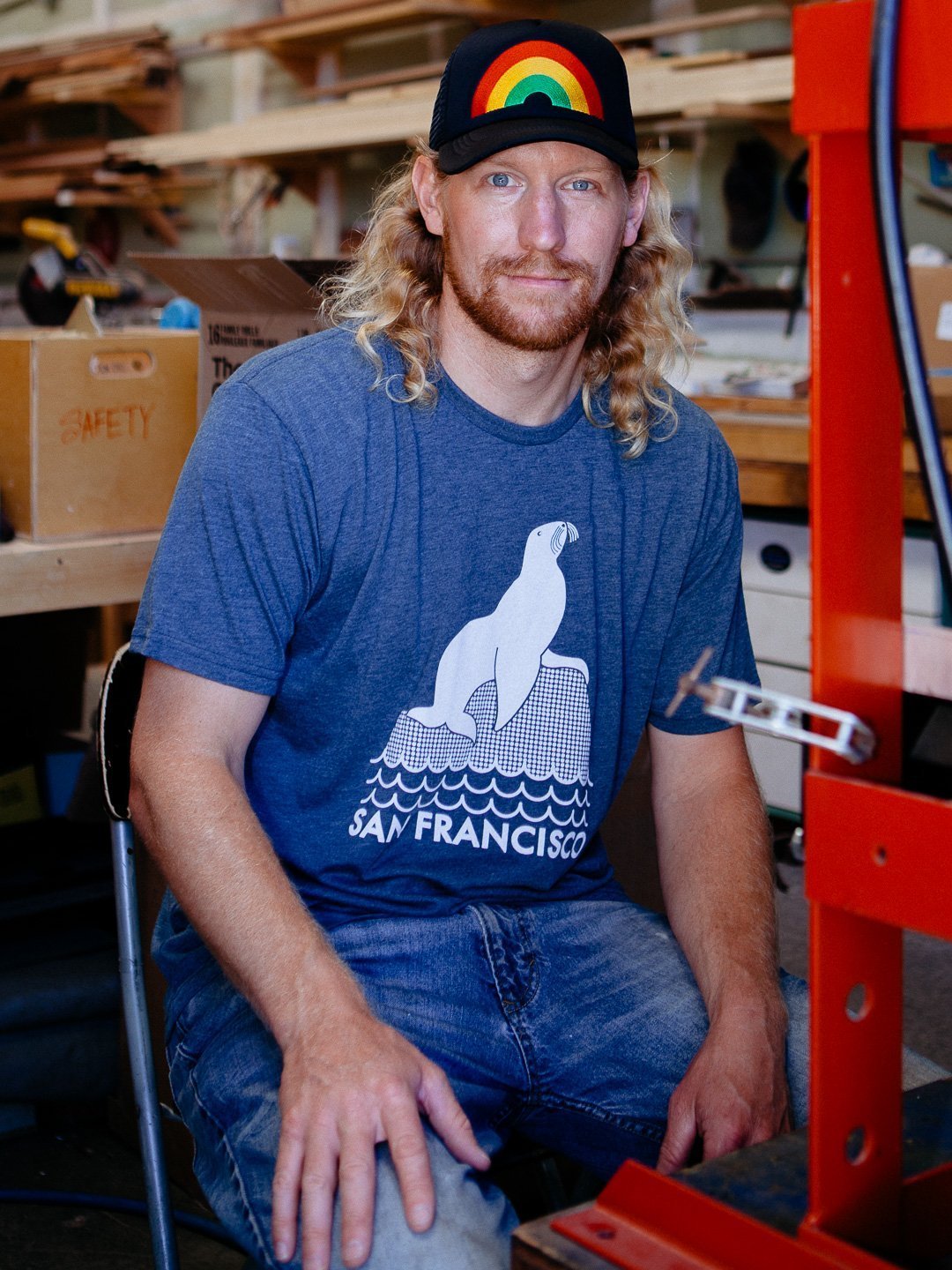 SF Seal Tee Tri-Navy-Culk