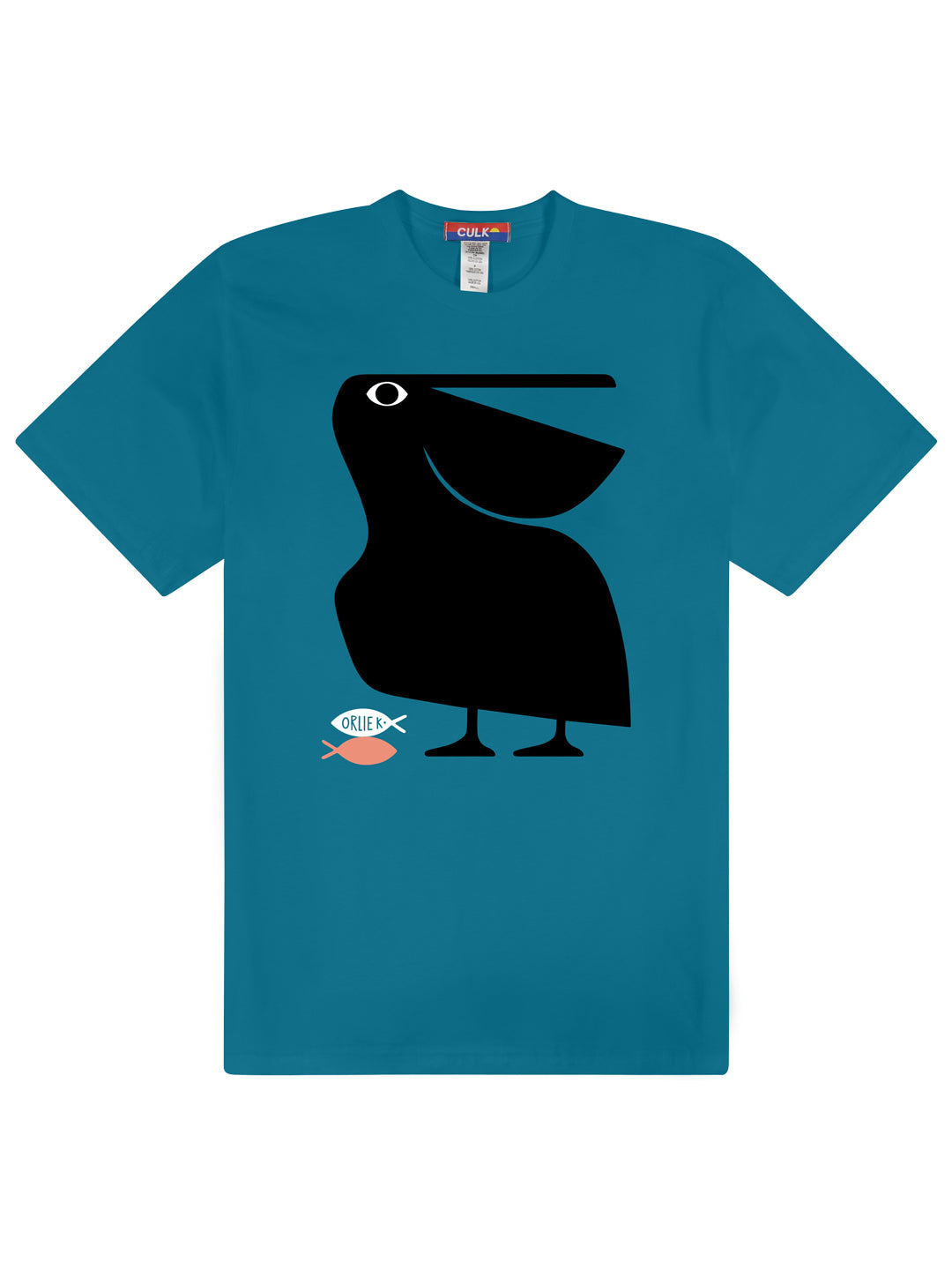 Salty Boi Tee Deep Teal by Orlie K.-Culk