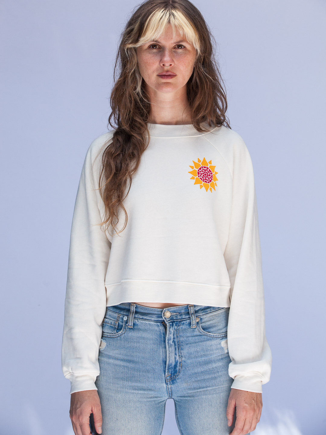 Sunflower Women's Crewneck Cream-Culk