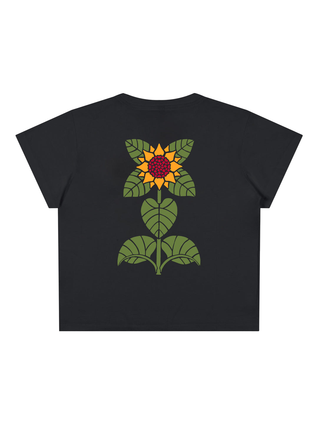 Sunflower Women's Tee Black-Culk