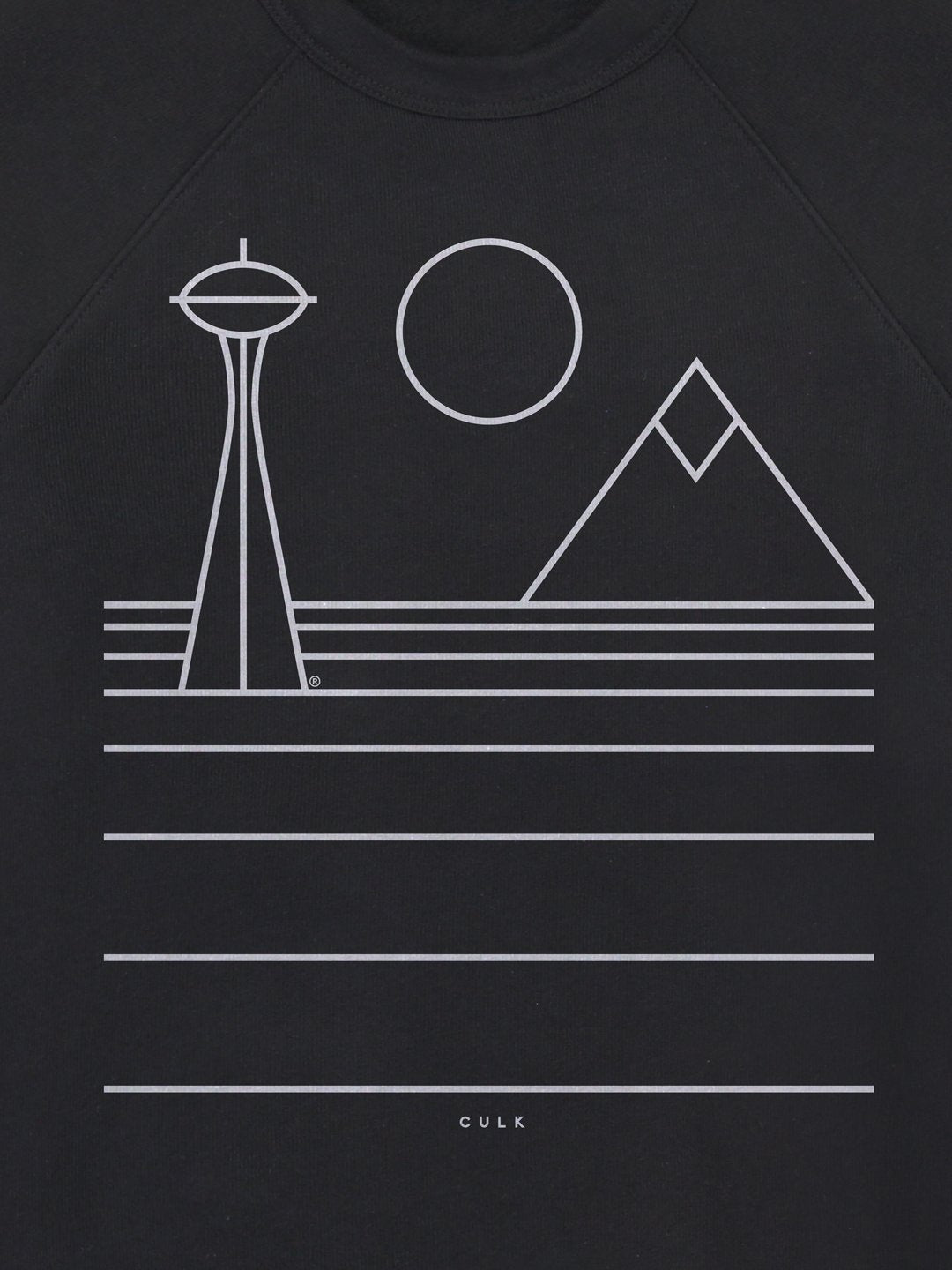 Minimal Seattle Crewneck-Culk