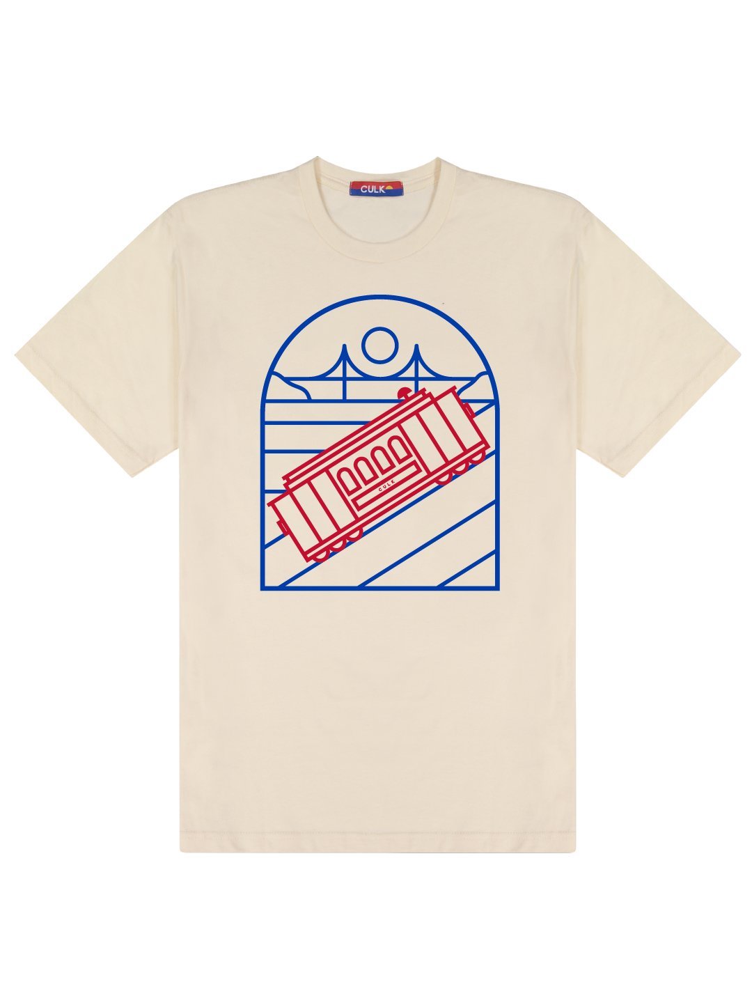 Cable Car Tee Cream-Culk