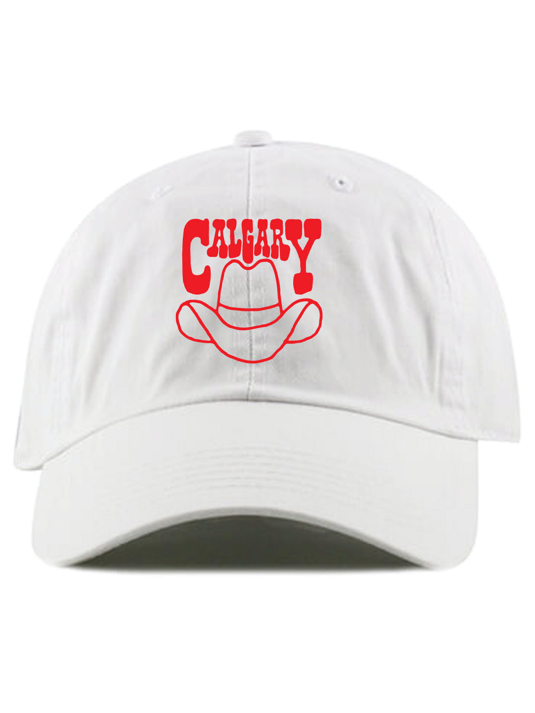 Calgary Cowboy Hat Dad Hat White-Culk