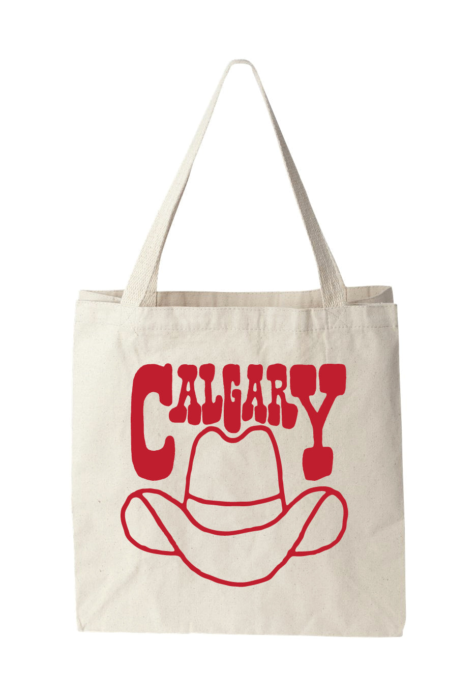 Calgary Cowboy Hat Tote Cream-Culk
