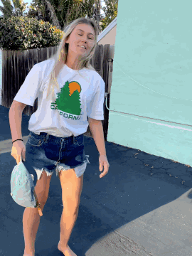 California Lumber Supply Tee White-Culk
