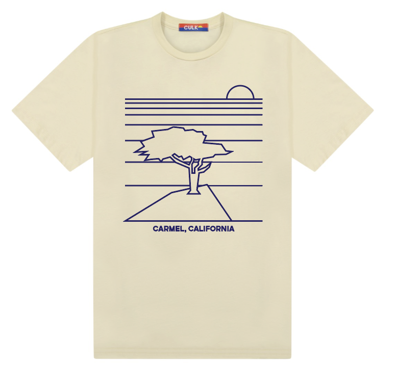 Carmel Tree Tee Cream-Culk