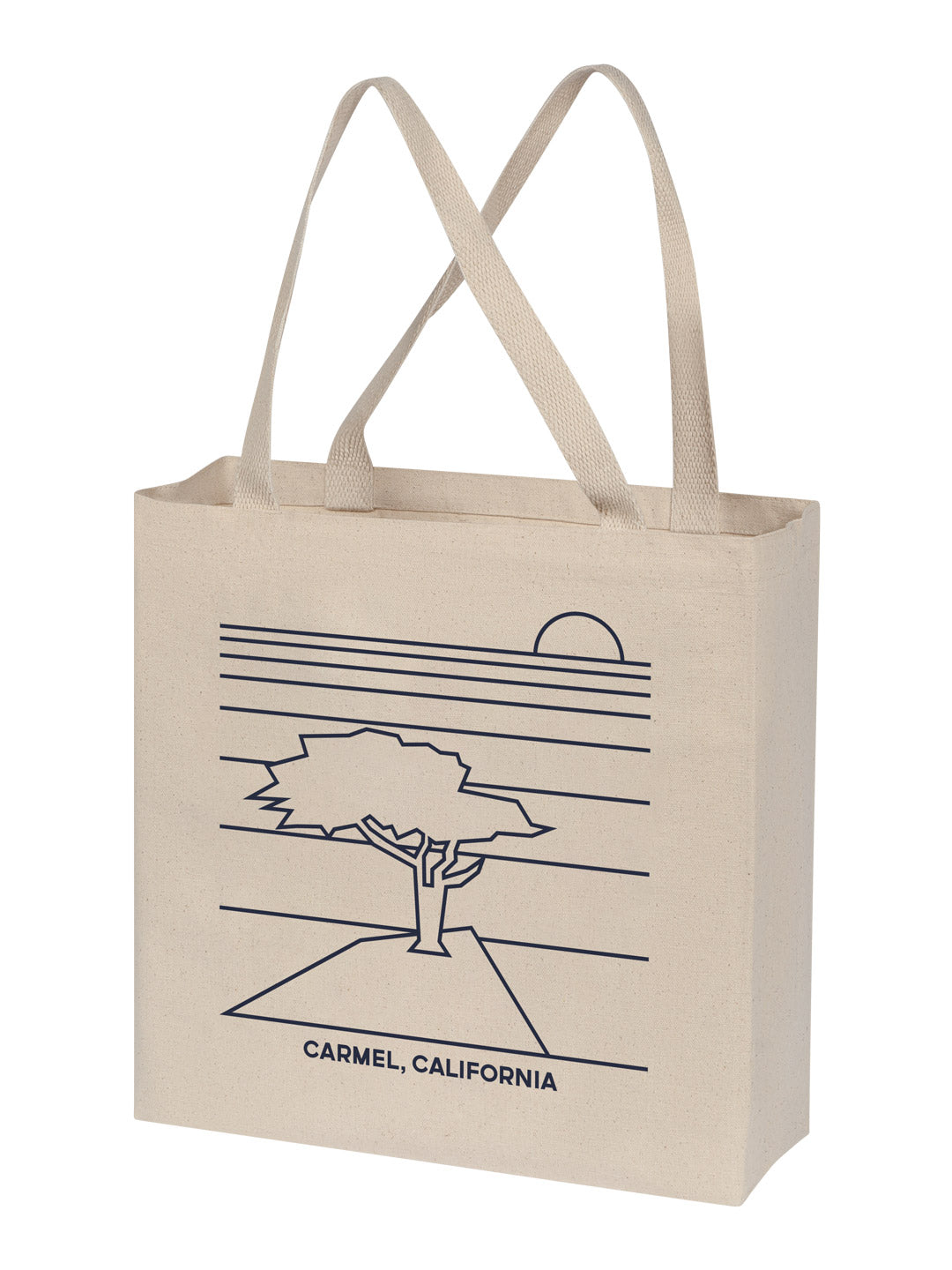 Carmel Tree Tote Cream-Culk