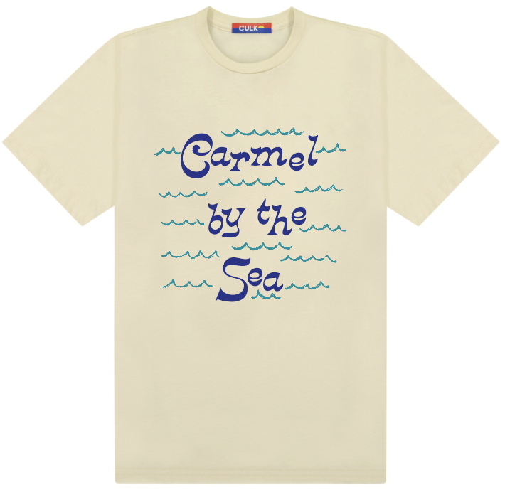 Carmel Waves Tee Cream-Culk
