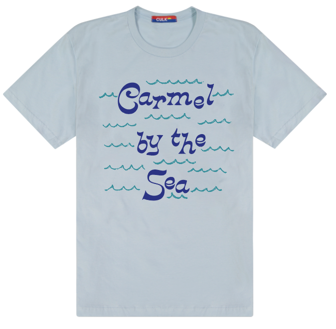 Carmel Waves Tee Light Blue-Culk