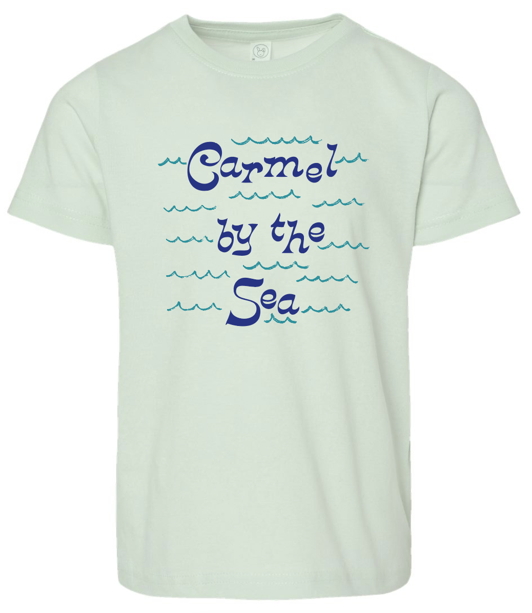 Carmel Waves Toddler Tee Honey Dew-Culk