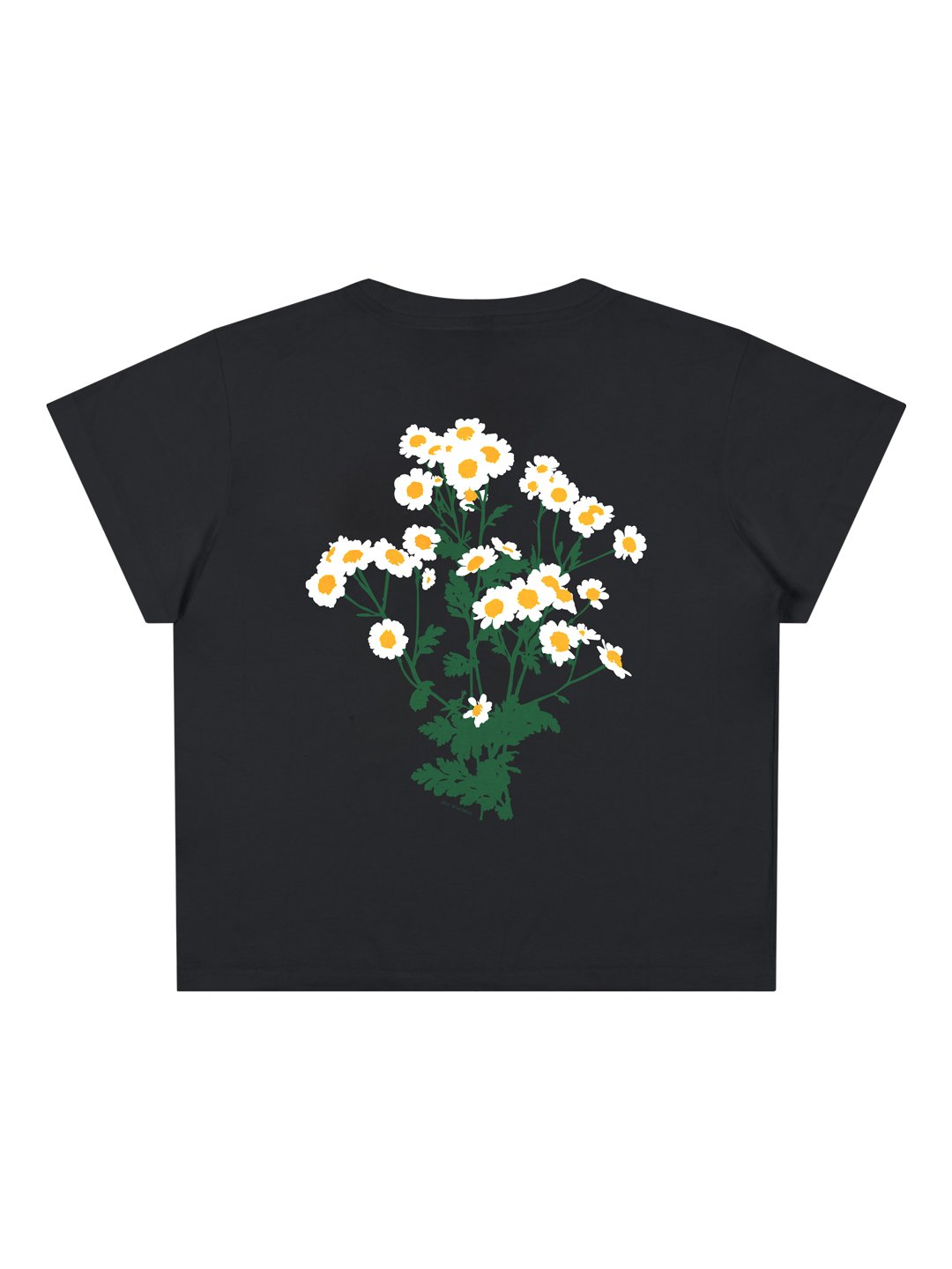 Daisy Women's Tee Black by Jen Kindell-Culk