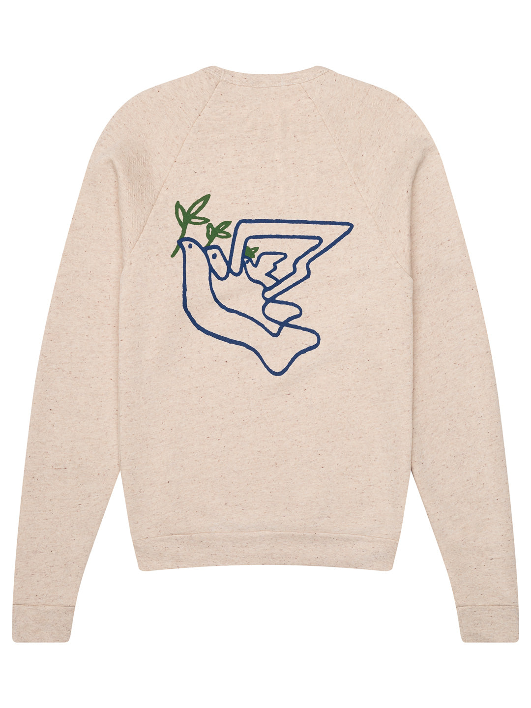 Doves Crewneck Tri-Cream