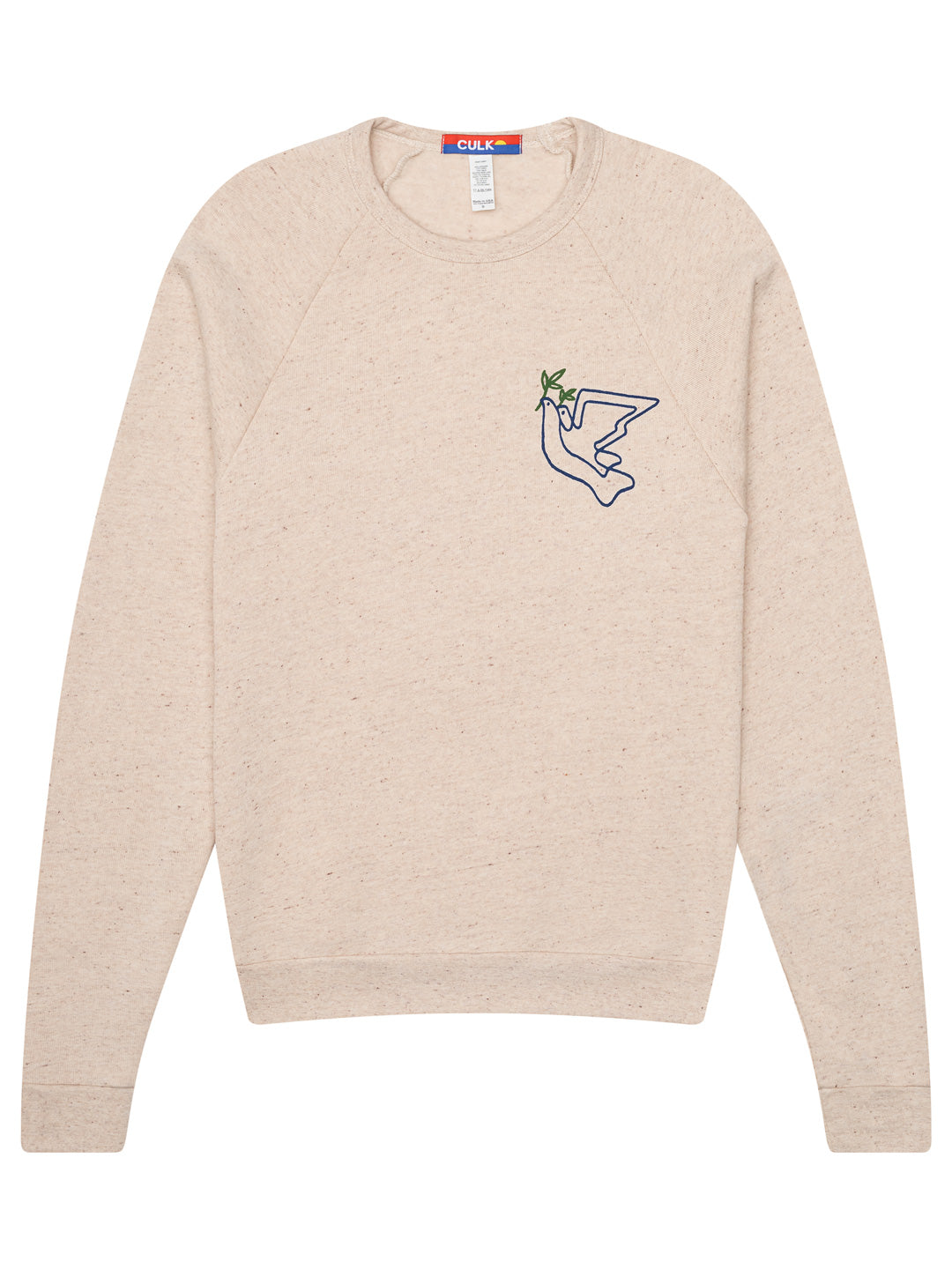 Doves Crewneck Tri-Cream