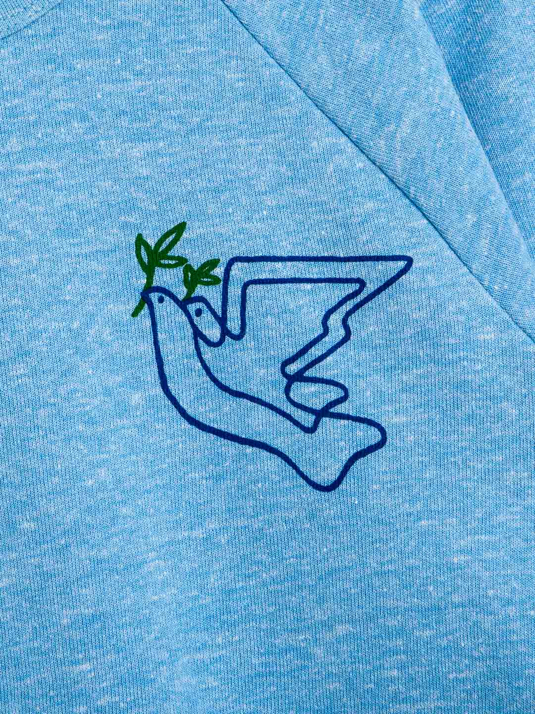 Doves Crewneck Tri-Blue-Culk