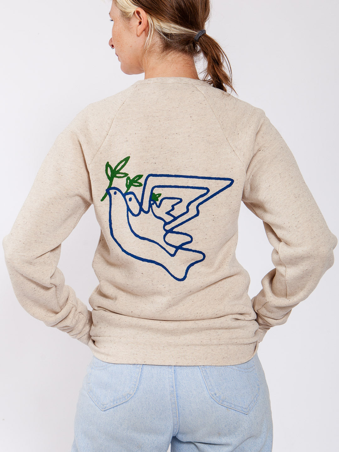 Doves Crewneck Tri-Cream-Culk