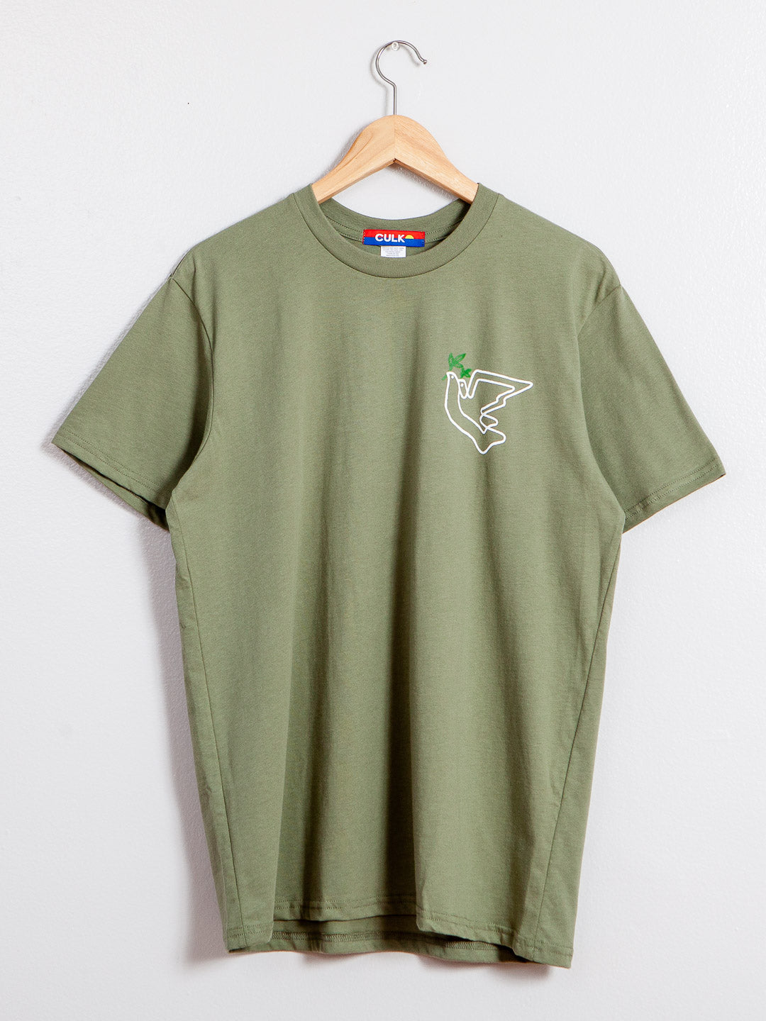 Doves Tee Olive-Culk