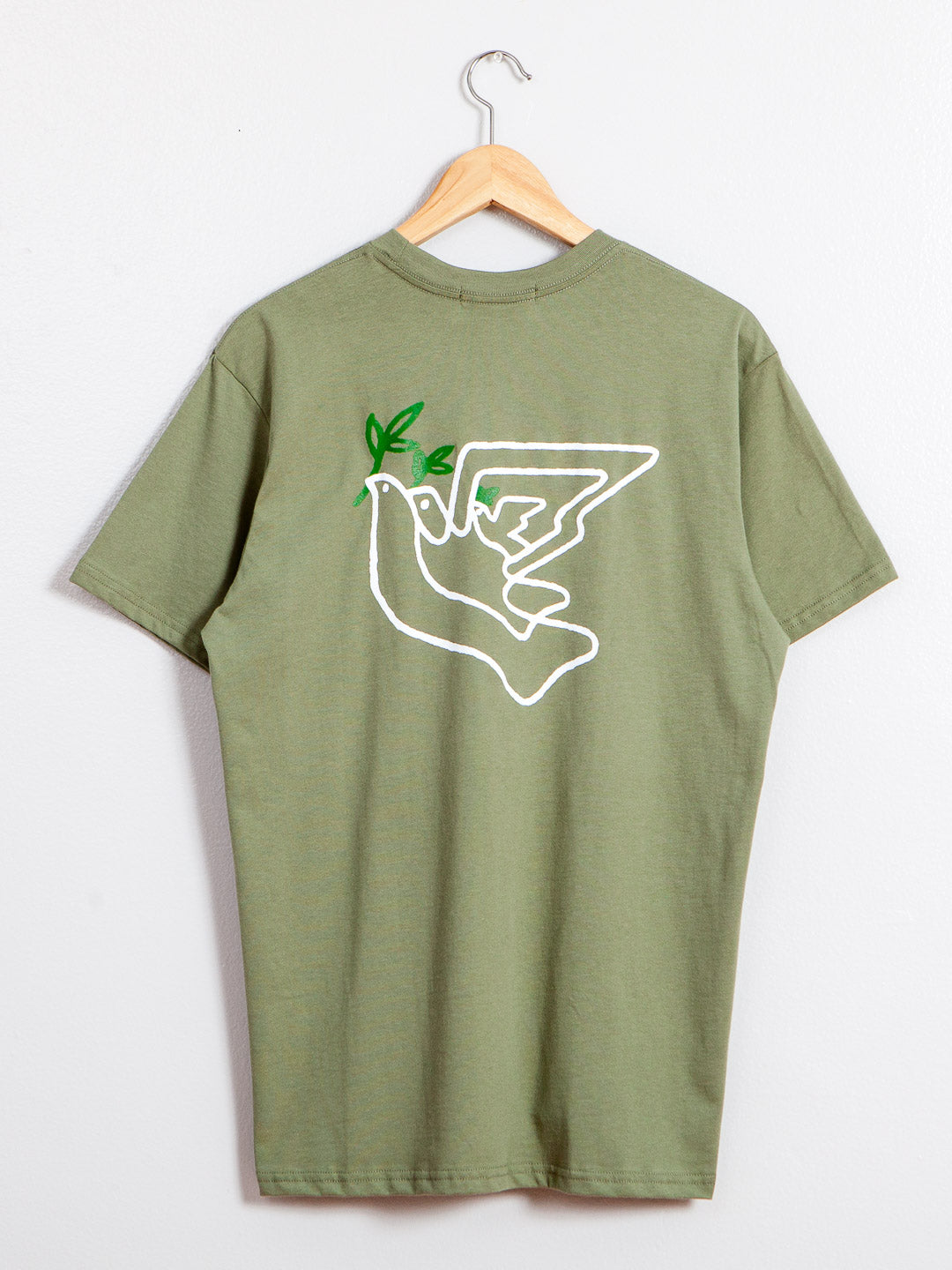 Doves Tee Olive-Culk