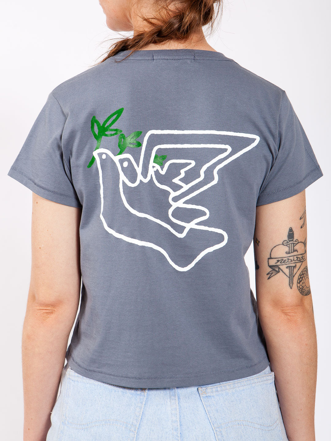 Doves Women's Tee Blue Haze-Culk