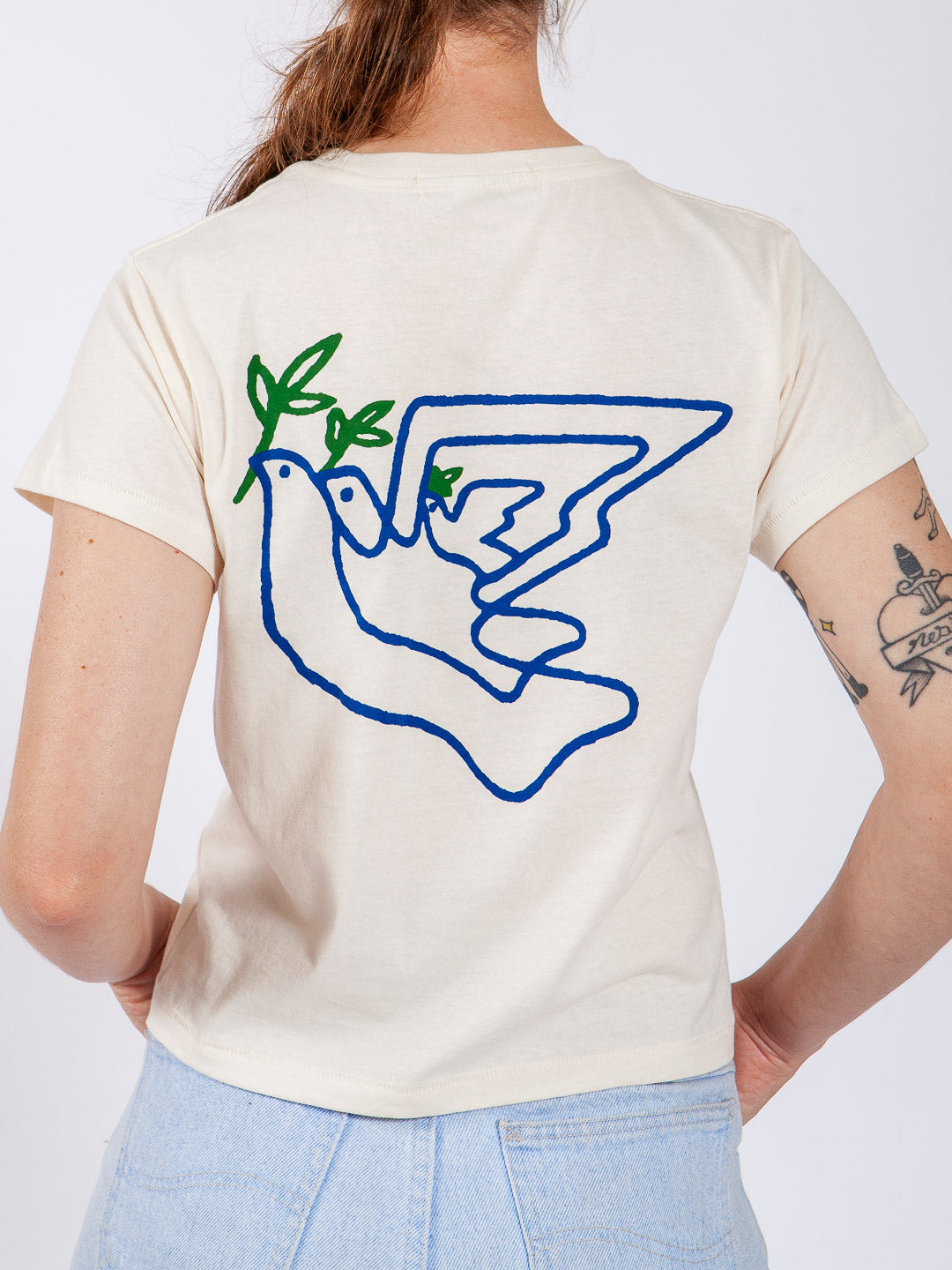 Doves Women's Tee Cream-Culk