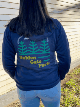 Golden Gate Park Zip-up Hoodie-Culk