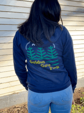 Golden Gate Park Zip-up Hoodie-Culk