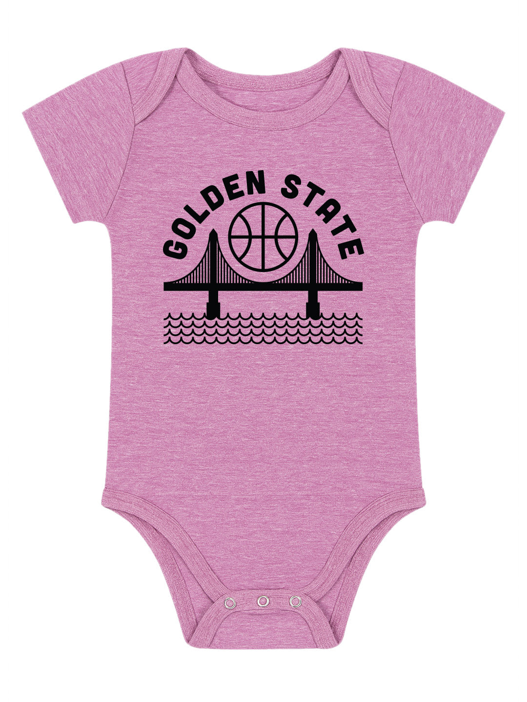 Golden State Baby Onesie Tri-Purple-Culk