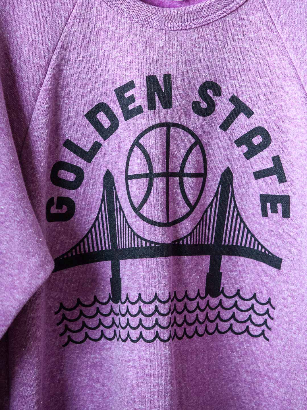 Golden State Crewneck Tri-Purple-Culk
