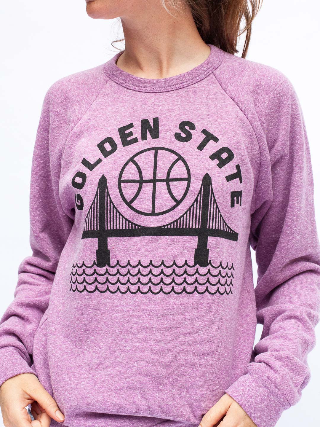 Golden State Crewneck Tri-Purple-Culk