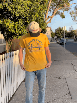 Golden State Tee Gold-Culk