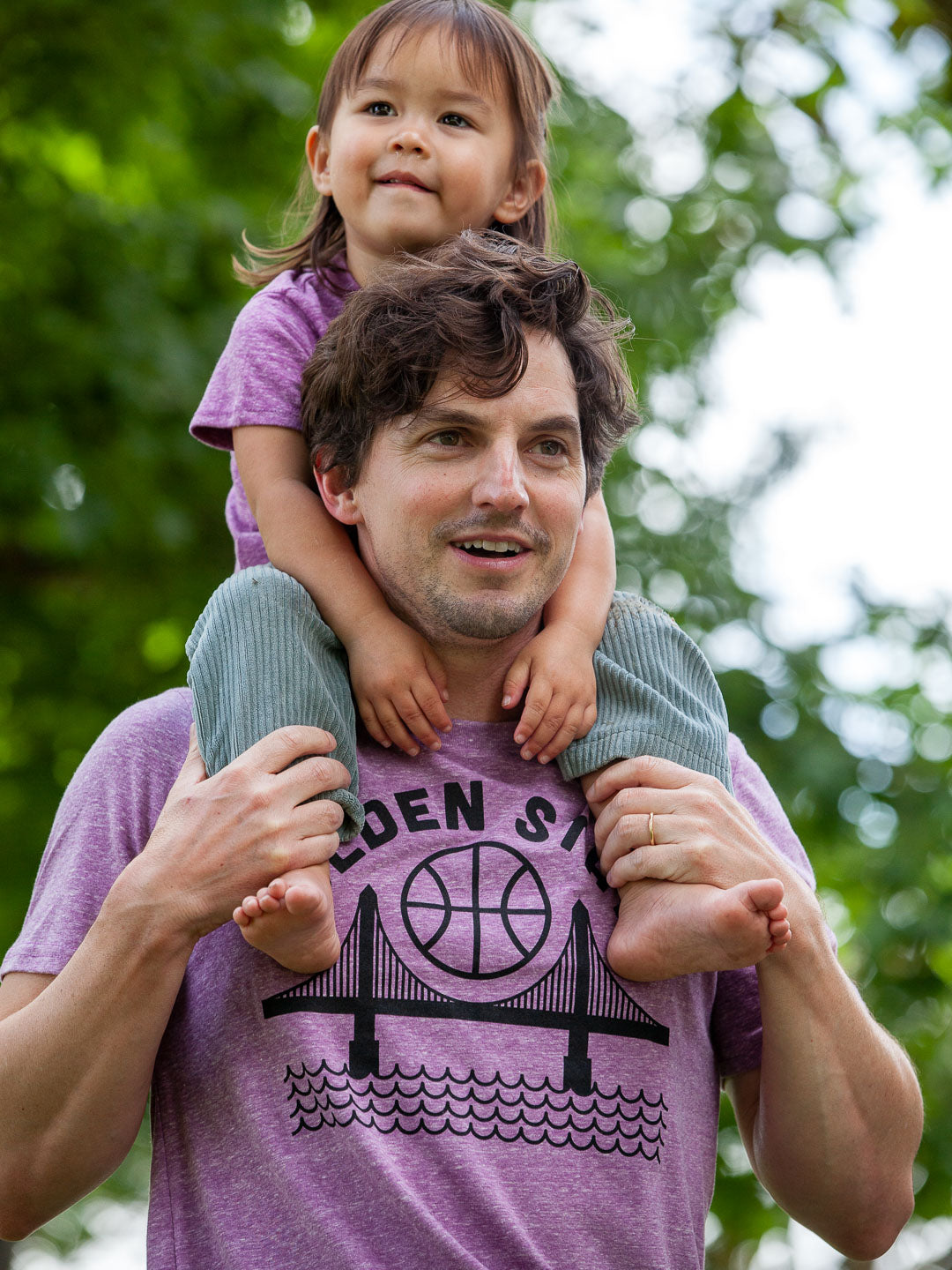 Golden State Tee Tri-Purple-Culk