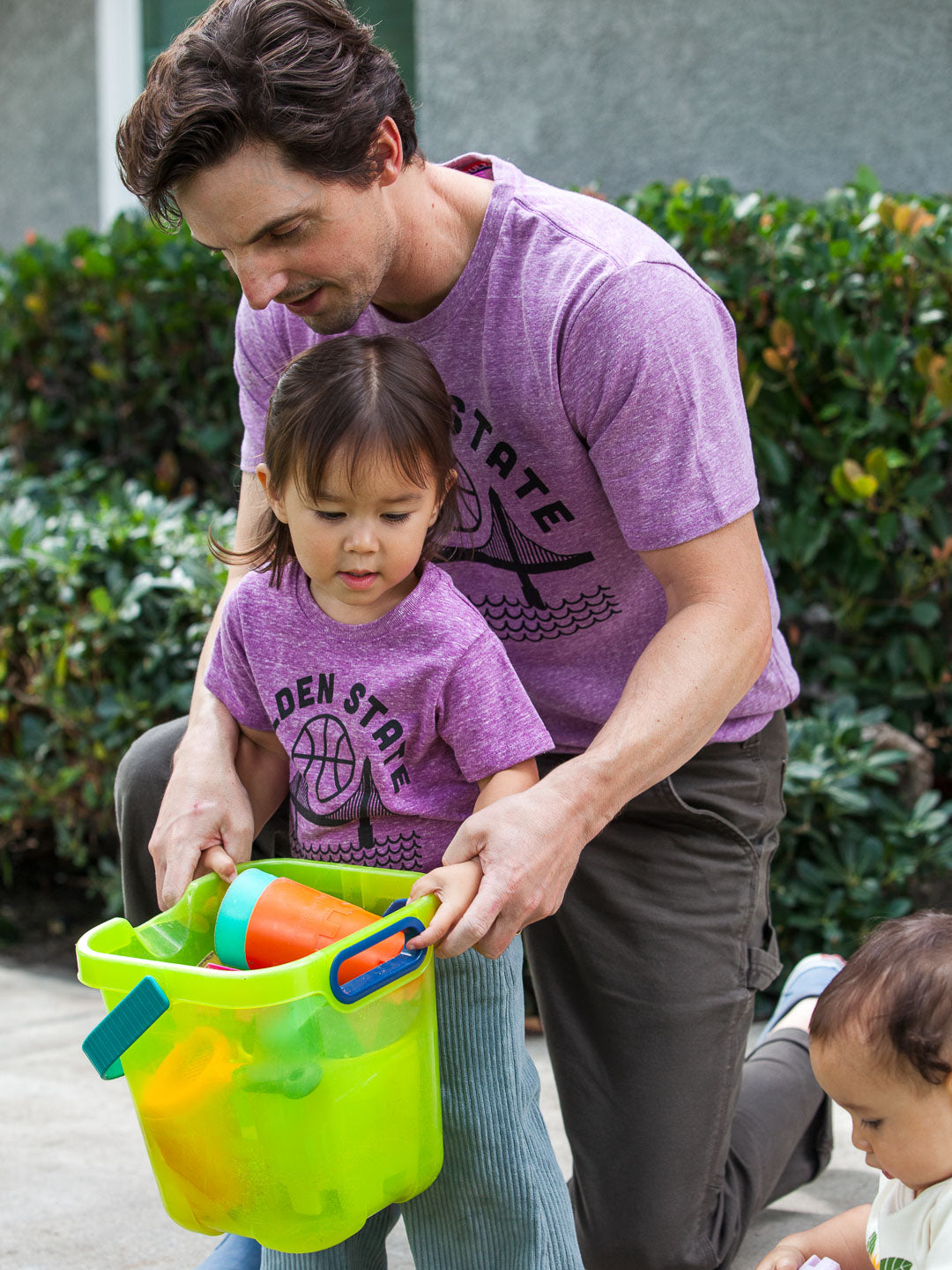 Golden State Tee Tri-Purple-Culk