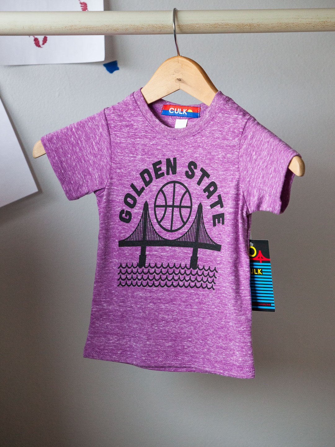 Golden State Toddler Tee Tri-Purple-Culk