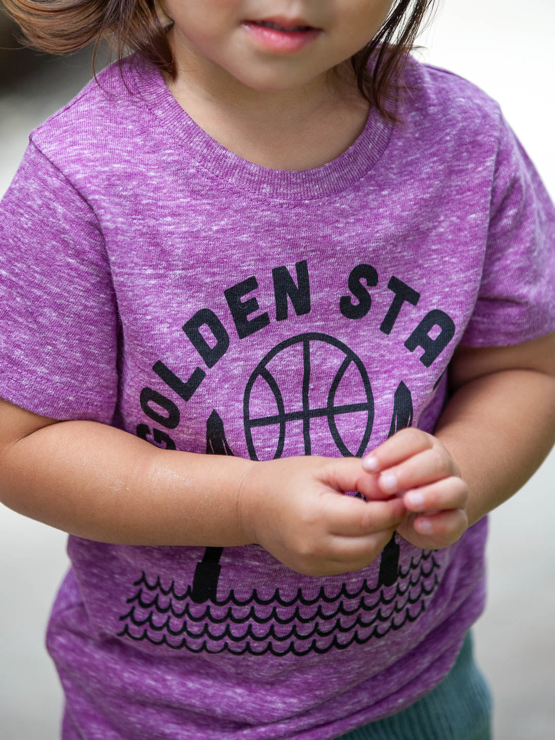 Golden State Toddler Tee Tri-Purple-Culk