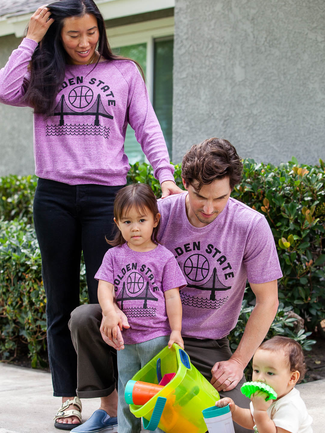 Golden State Toddler Tee Tri-Purple-Culk