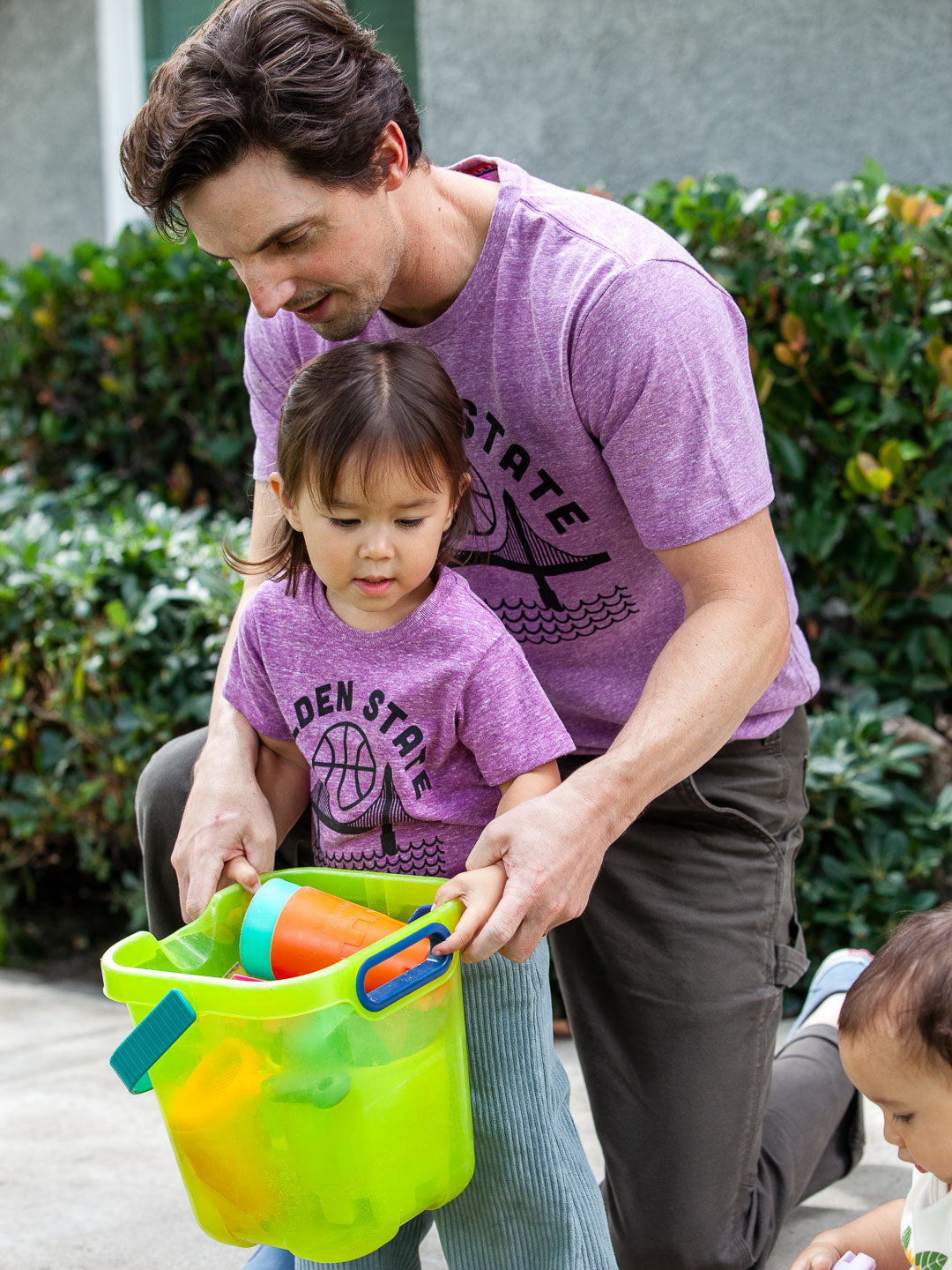 Golden State Toddler Tee Tri-Purple-Culk