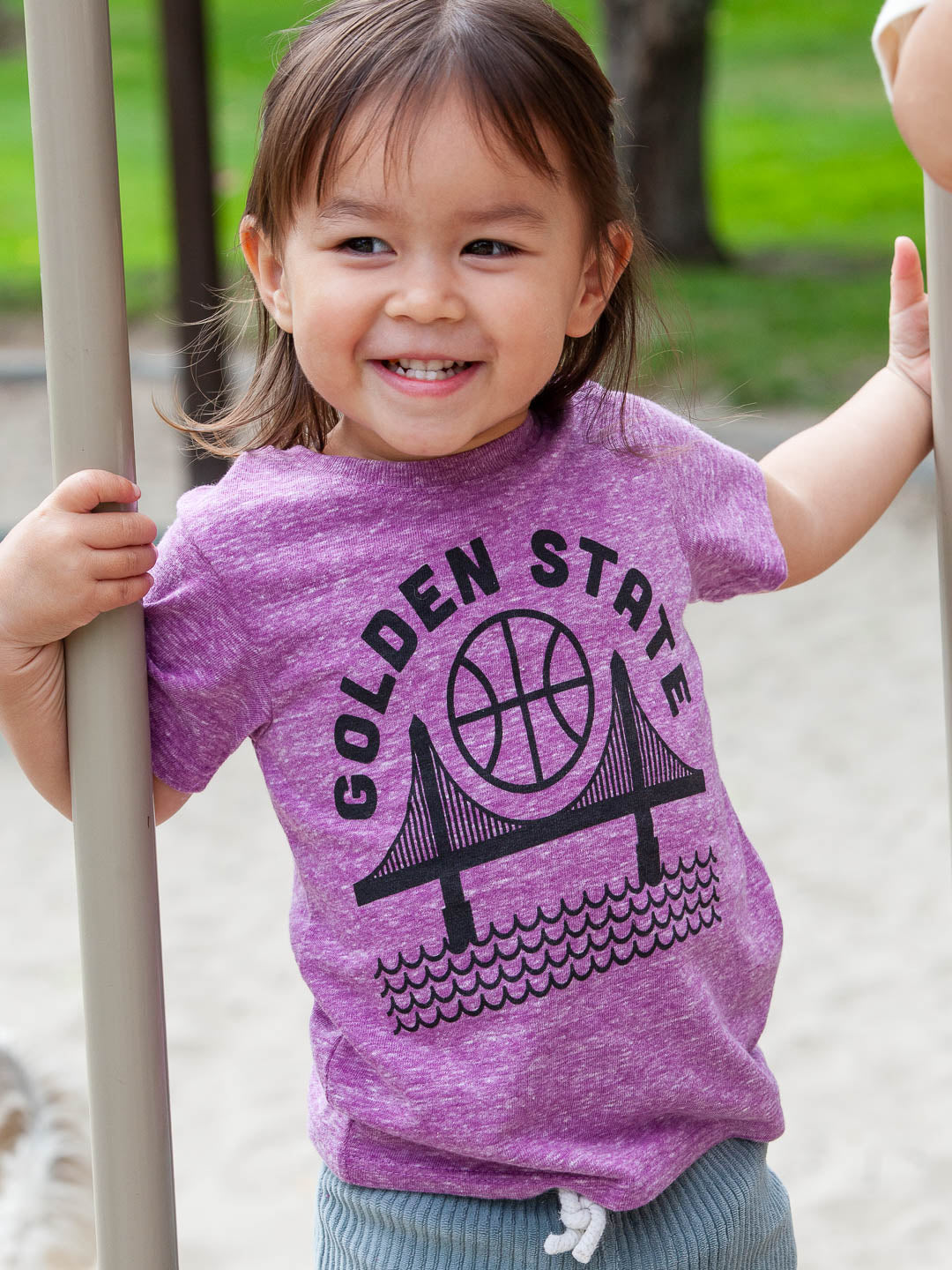 Golden State Toddler Tee Tri-Purple-Culk