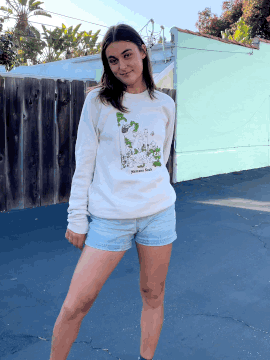 Humans Suck Crewneck Sweatshirt Cream-Culk
