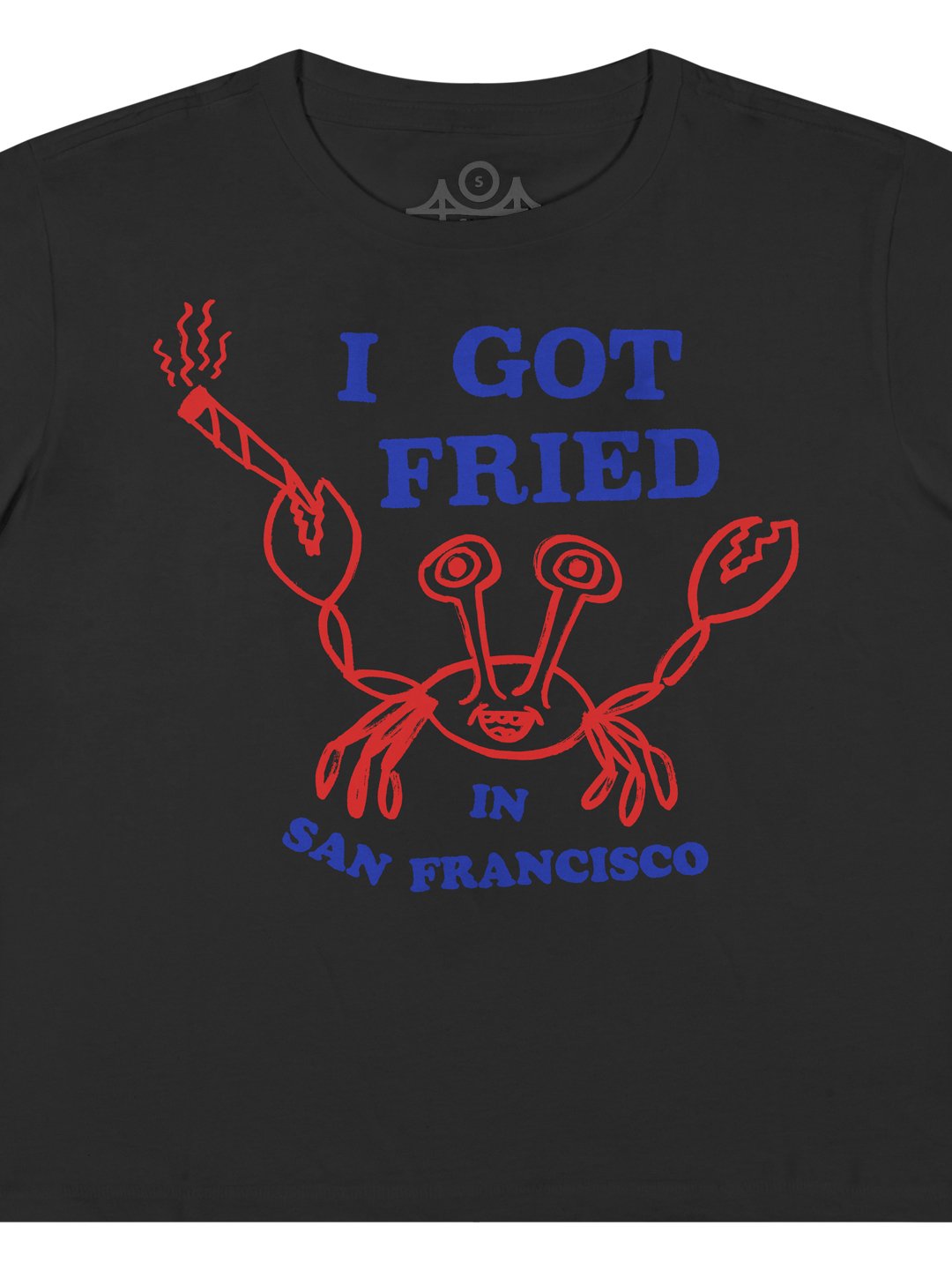 I Got Fried In SF Women's Tee Vintage Black-Culk