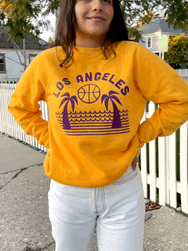 LA Basketball Crewneck-Culk