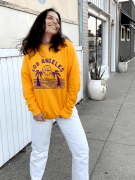 LA Basketball Crewneck-Culk