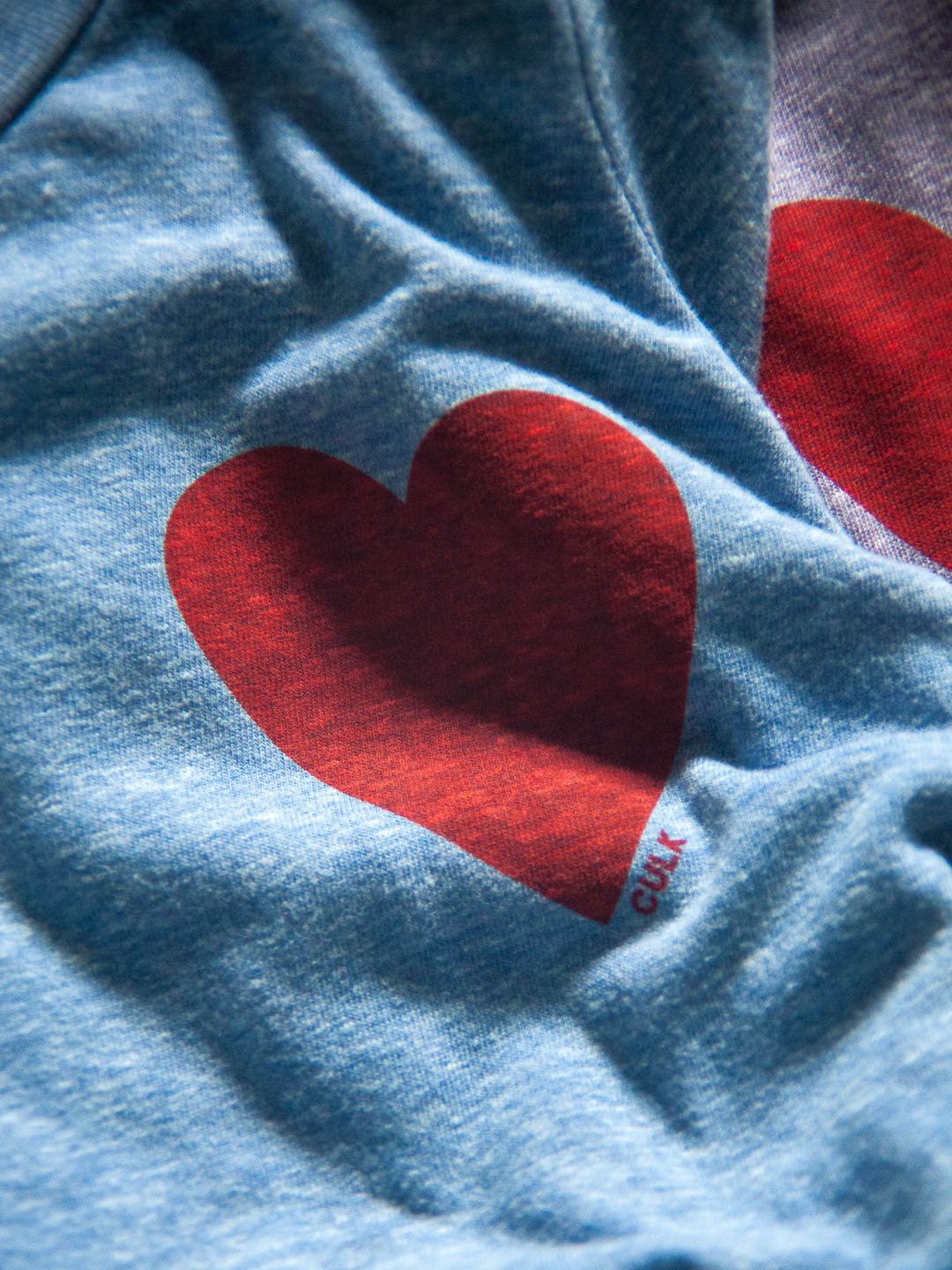 Love Women's Tee Tri-Blue-Culk