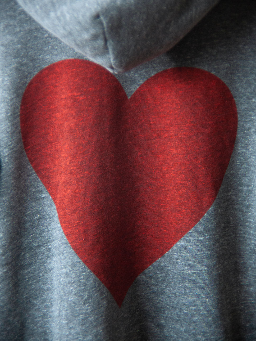Love Zip-Up Hoodie Tri Vintage Grey-Culk