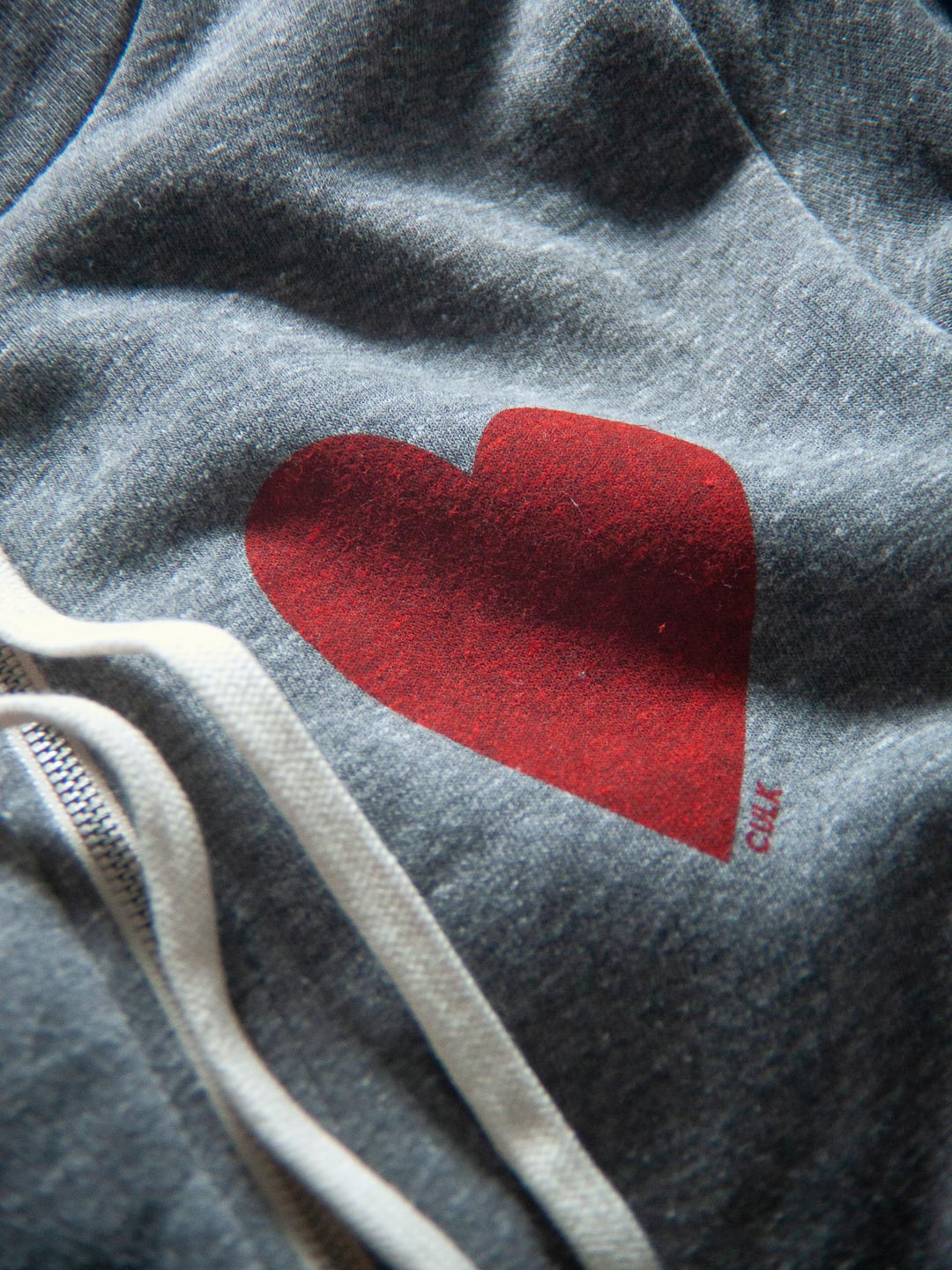 Love Zip-up Hoodie Tri-Grey-Culk
