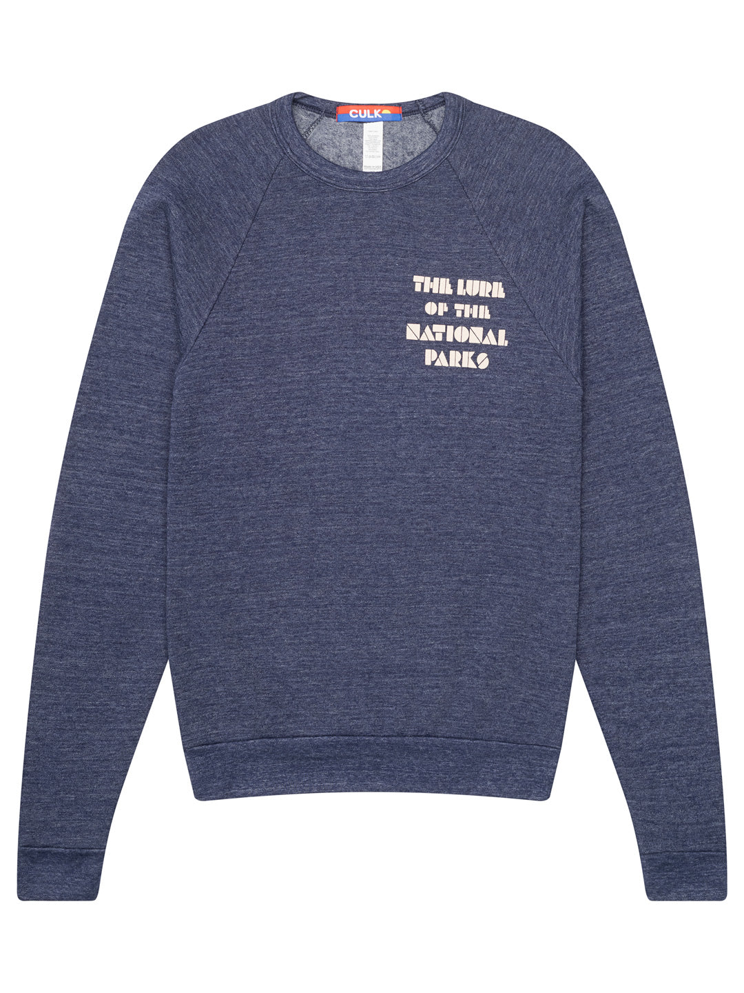 The Lure Of The National Parks Crewneck Tri-Navy