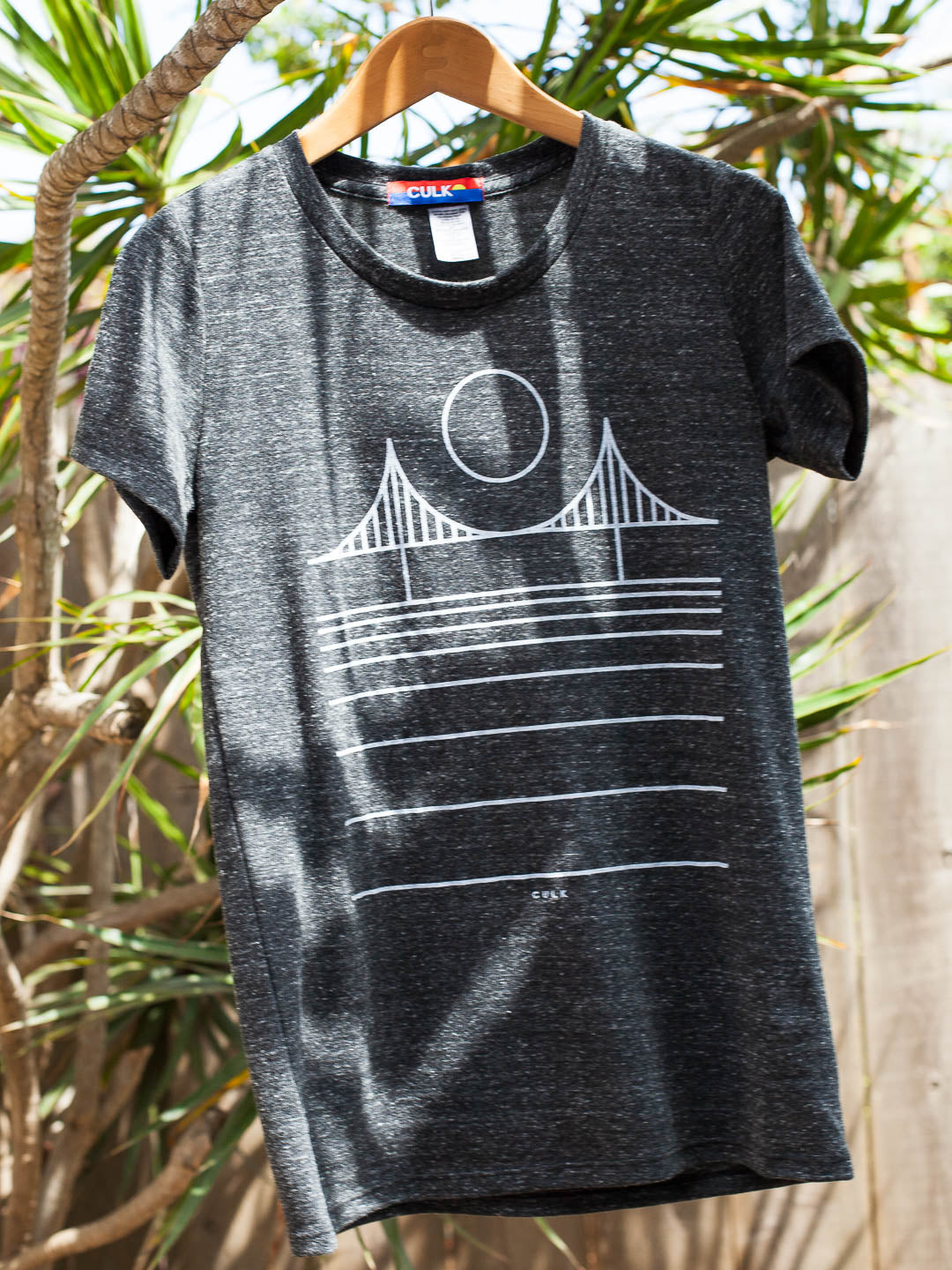 Minimal Bridge Women's Tee Tri-Charcoal-Culk