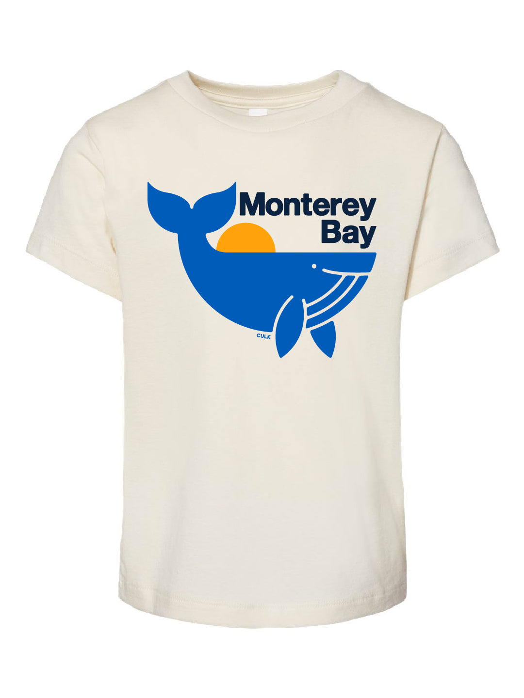 Monterey Bay Whale Toddler Tee Cream-Culk